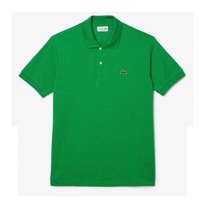 Lacoste Men's Original Classic Fit Polo L.12.12 Petit Piqué Cotton Shirt Green
